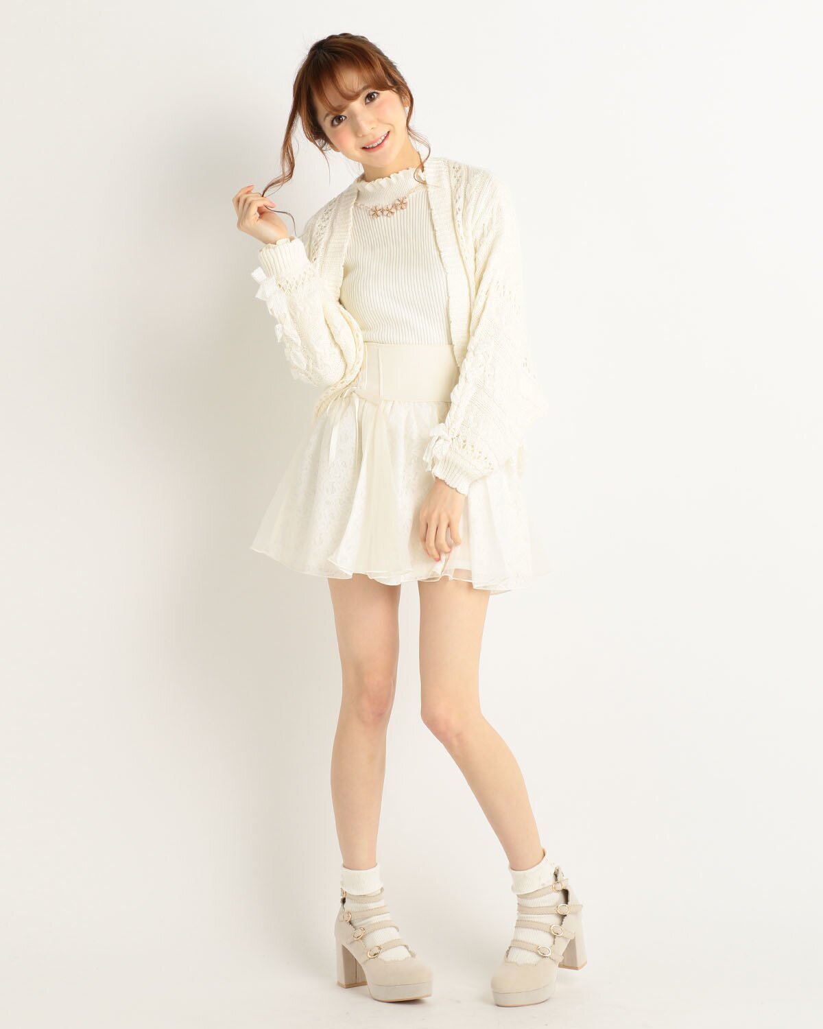 LIZ LISA Spring Momonga Cardigan - Tokyo Otaku Mode (TOM)