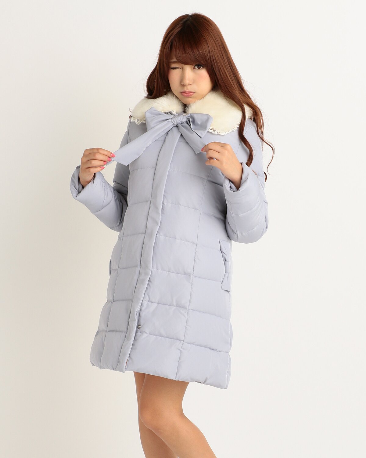 Convertible Faux Fur Tippet Coat 日本最大の - アウター