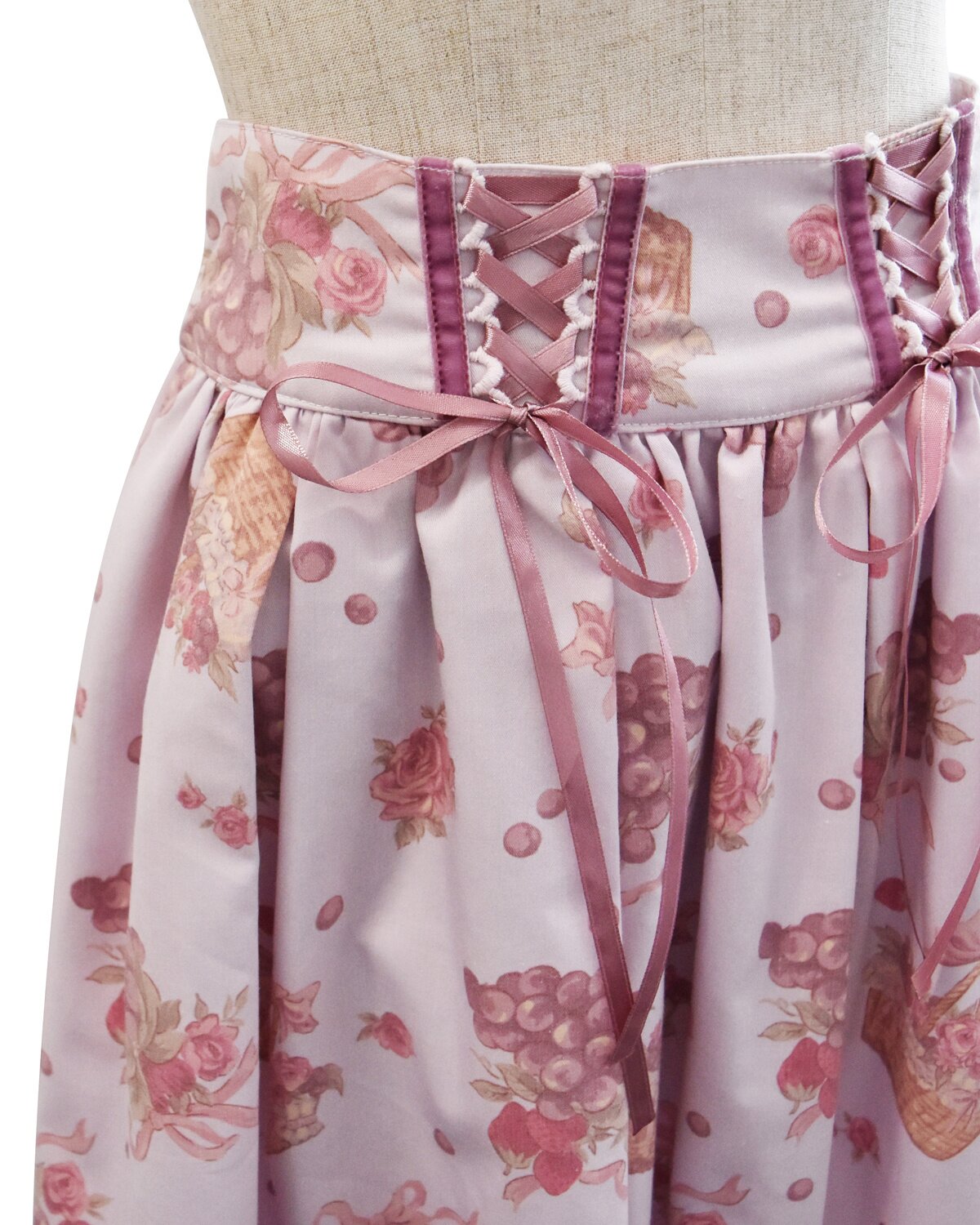 素敵でユニークな Mid-Length Rose Grape LISA LIZ Skirt: Otaku Tokyo - LISA LIZ エッセンシャルオイル