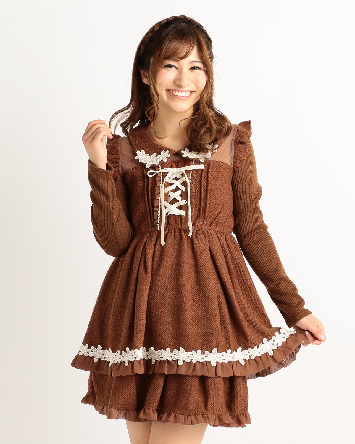 LIZ LISA Flower Applique Top: LIZ LISA - Tokyo Otaku Mode (TOM)