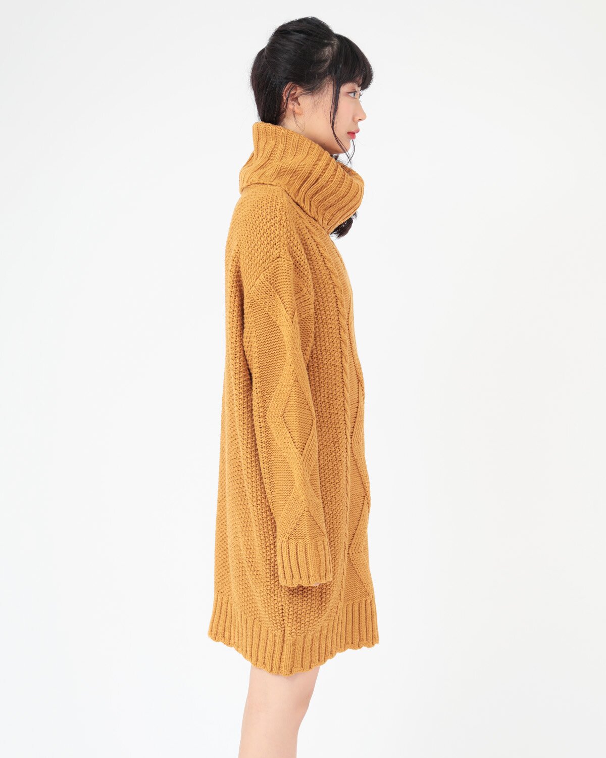 LIZ LISA Knit Turtleneck Dress