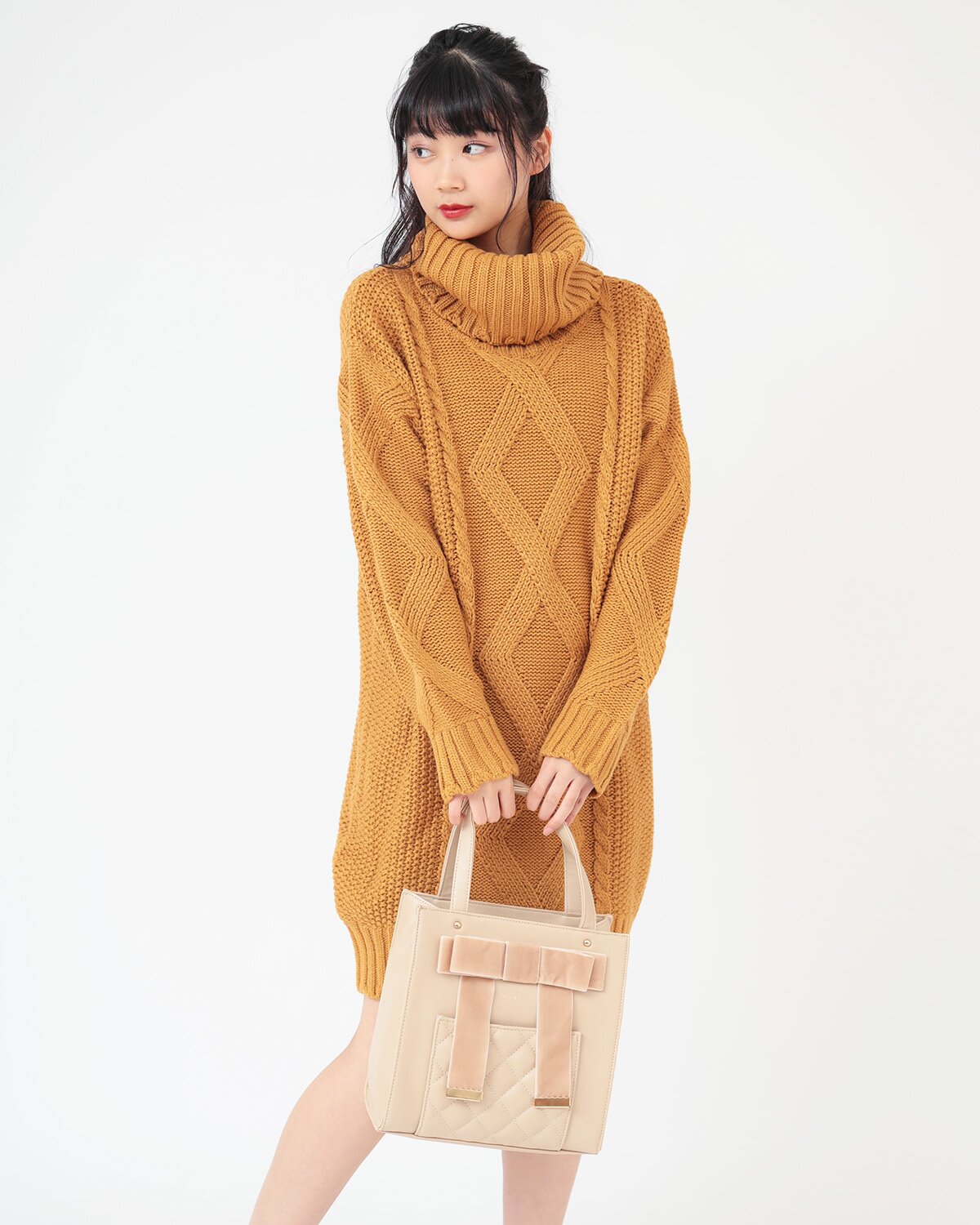 LIZ LISA Knit Turtleneck Dress: LIZ LISA - Tokyo Otaku Mode