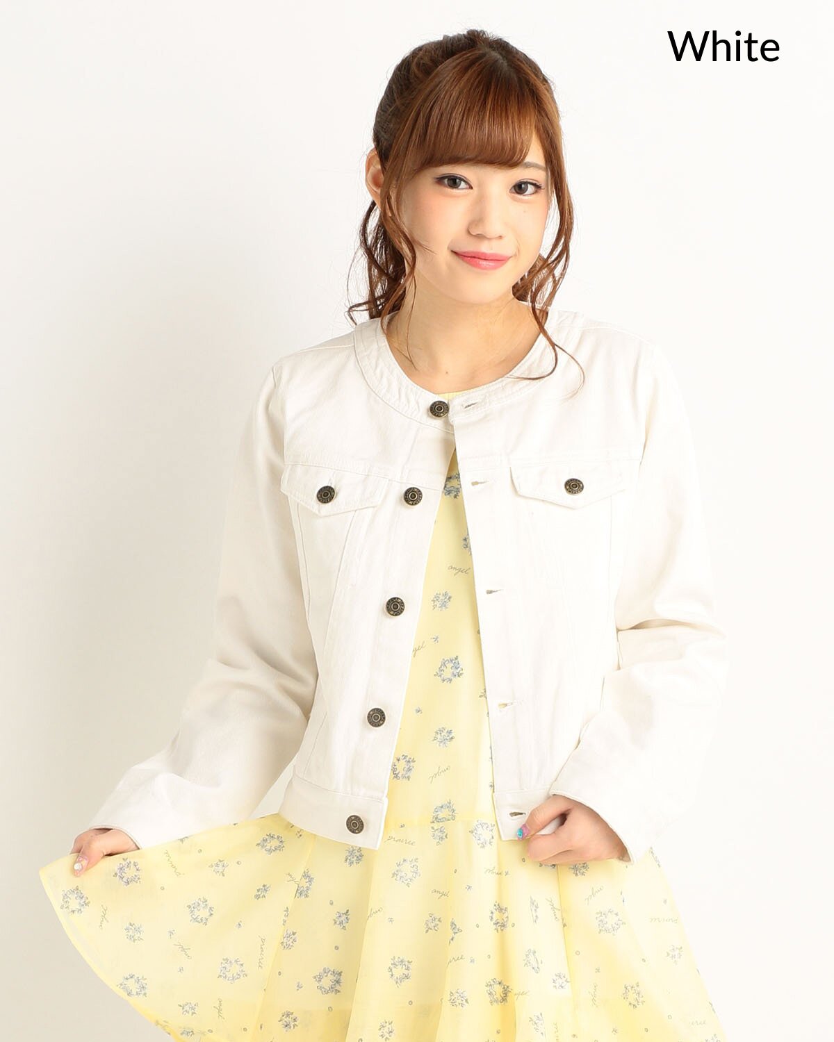 LIZ LISA Laced Tulle Jean Jacket: LIZ LISA - Tokyo Otaku Mode (TOM)