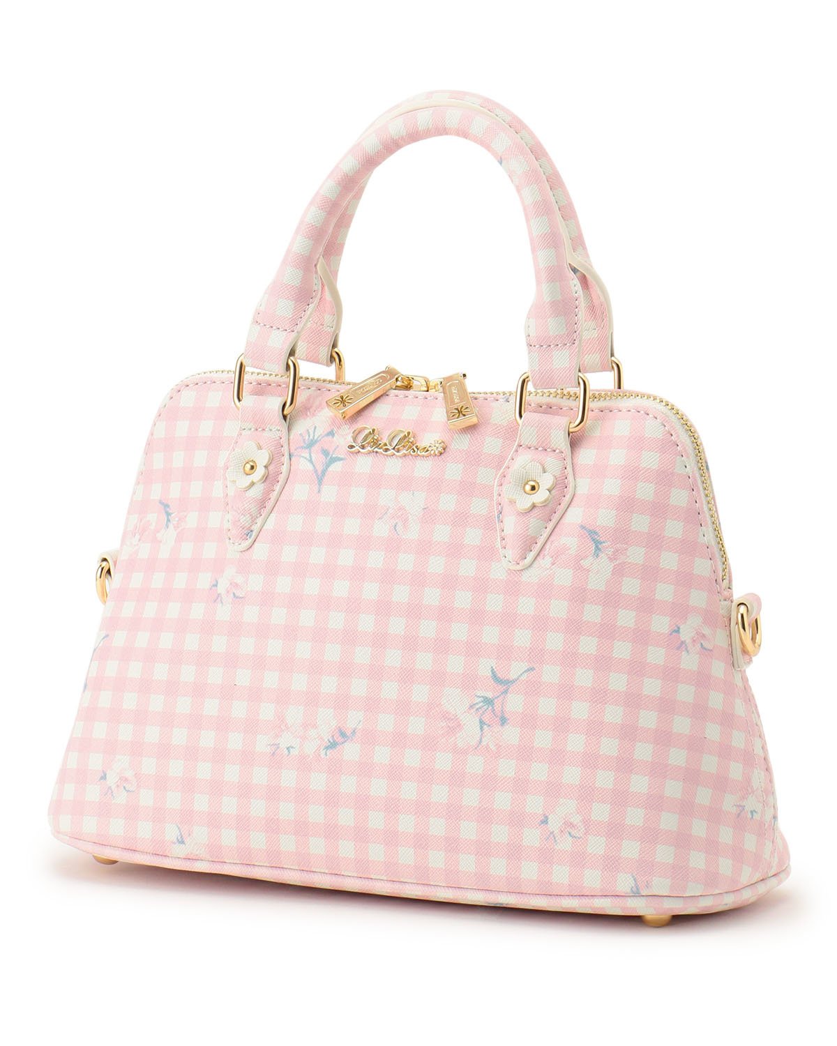 LIZ LISA Round Gingham Flower Bag: LIZ LISA - Tokyo Otaku Mode (TOM)