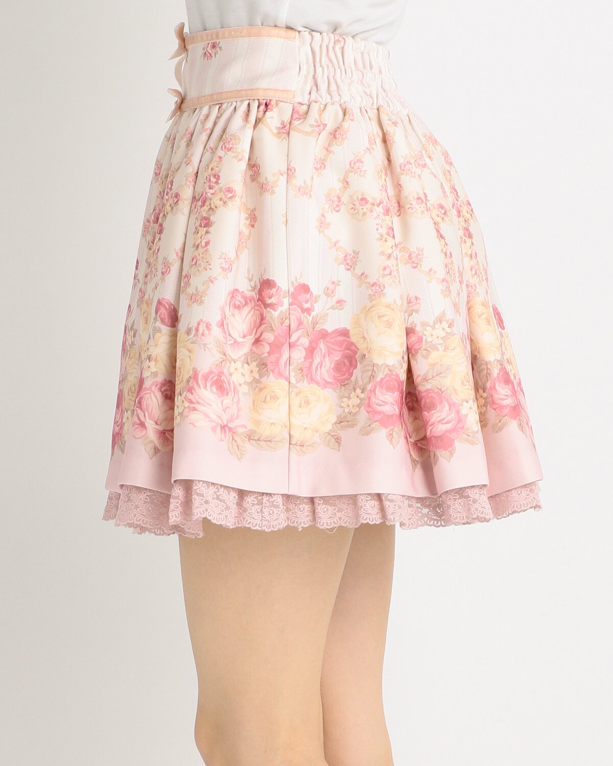 elfelfelfarchives★韓国★人気★ROSE LAYERED SKIRT スカート elfelfelfarchives]ROSE LAYERED SKIRT☆人気☆