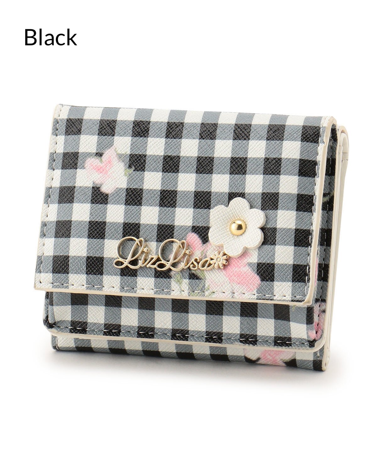 LIZ LISA Gingham Flower Mini Wallet - Tokyo Otaku Mode (TOM)