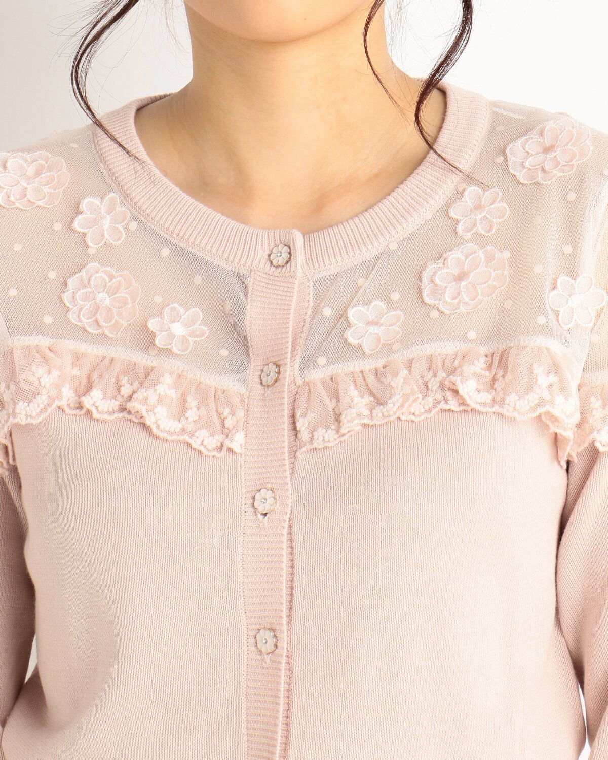 LIZ LISA Flower Motif Cardigan: LIZ LISA - Tokyo Otaku Mode (TOM)