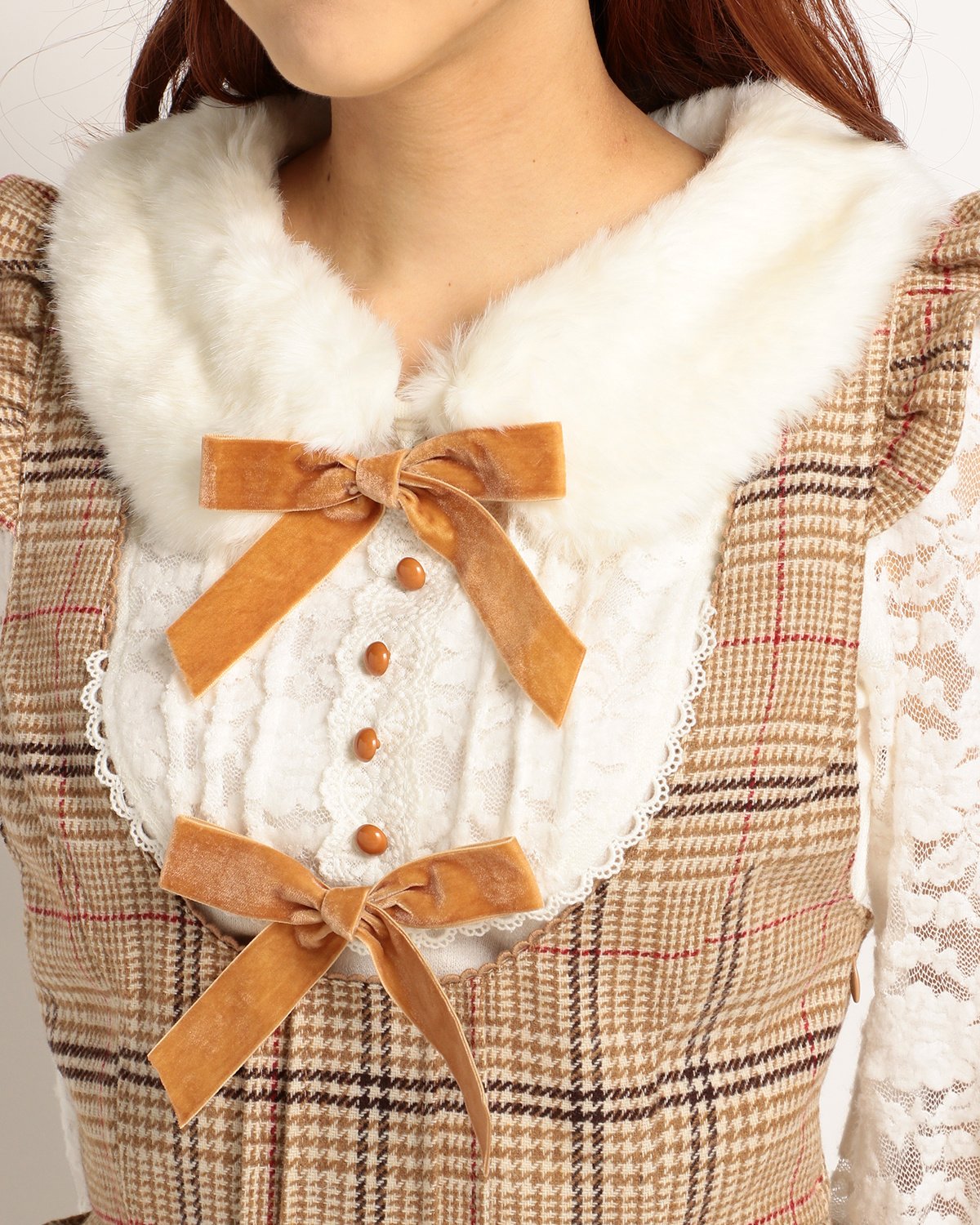 thom browne shirt dress Pinafore Dress in Sunset Plaid – Thimble