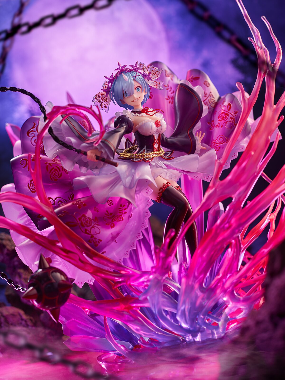 Re:Zero -Starting Life in Another World- Demon Rem: Crystal Dress Ver. 1/7  Scale Figure