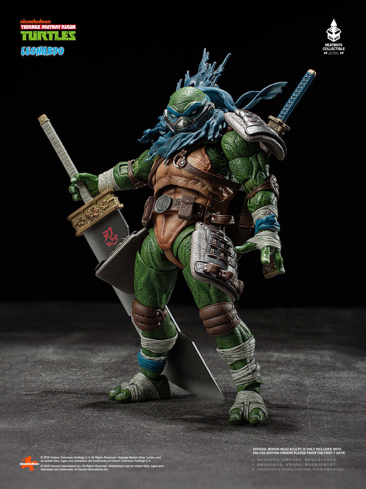 Teenage Mutant Ninja Turtles Leonardo: Deluxe Edition Action