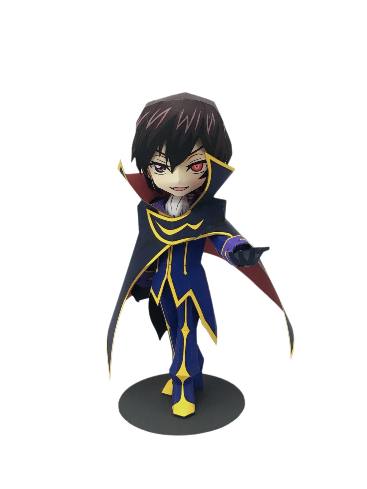 Pepatama Pepa-Cute Code Geass: Lelouch of the Rebellion R2 Lelouch  Lamperouge Paper Figure