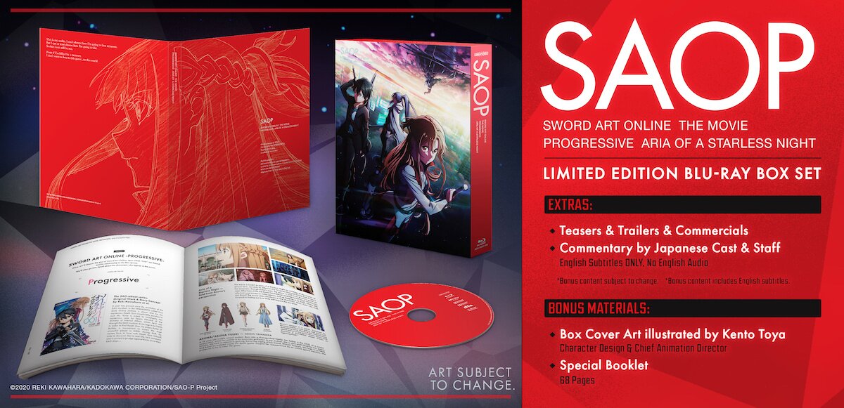 Sword Art Online Progressive: Aria of a Starless Night (Film) ~ All Region  ~ DVD
