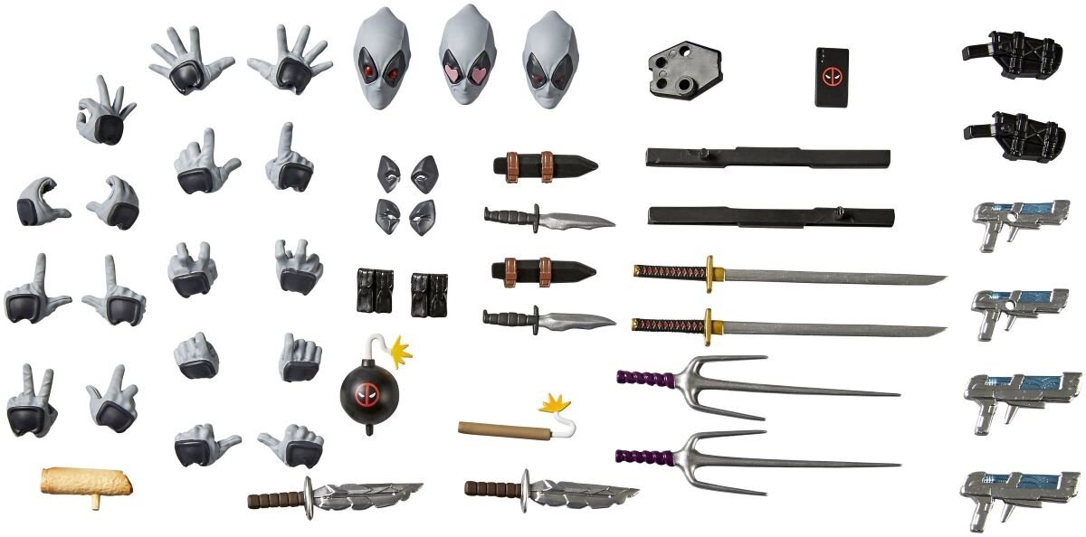 Revoltech Amazing Yamaguchi Deadpool Ver. 2.5 X-Force Color