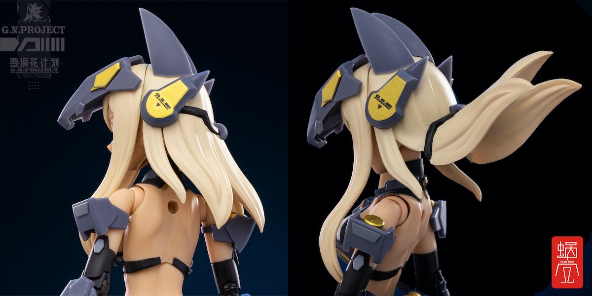 G.N.Project Vol. 1 WOLF-001: Wolf Armor Set 1/12 Scale Action