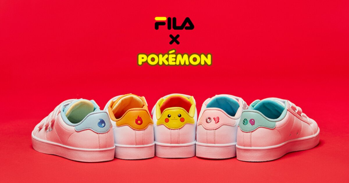 Fila hot sale pokemon sneakers