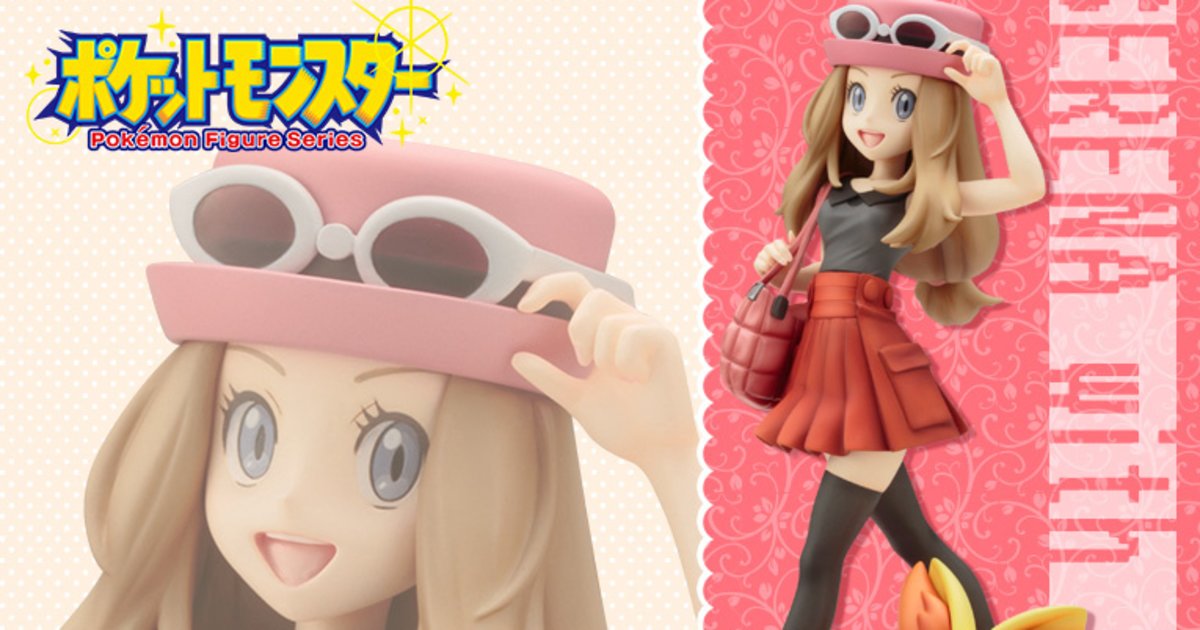 Serena & Fennekin Joins Kotobukiya's Pokémon Figure Series! 