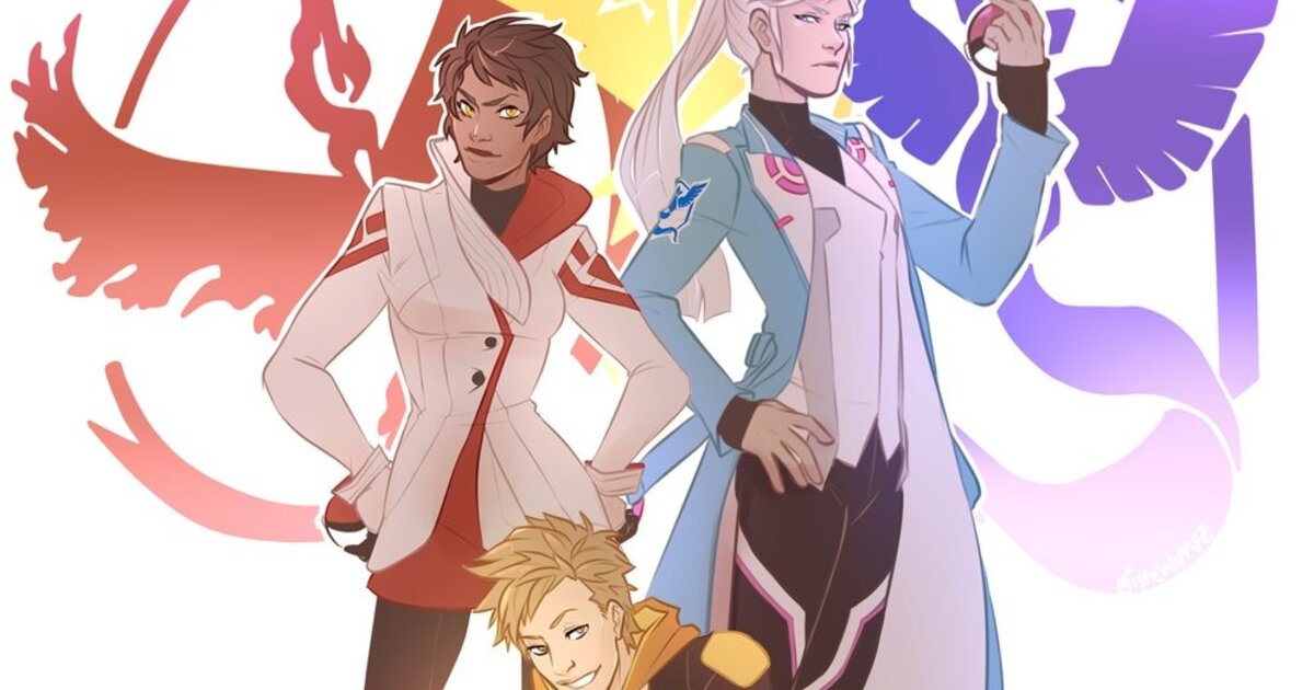 Adyon's Art - Candela - Team Valor Represent! Saw the leaders