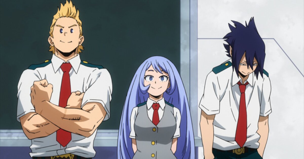 Characters appearing in My Hero Academia 5 Anime