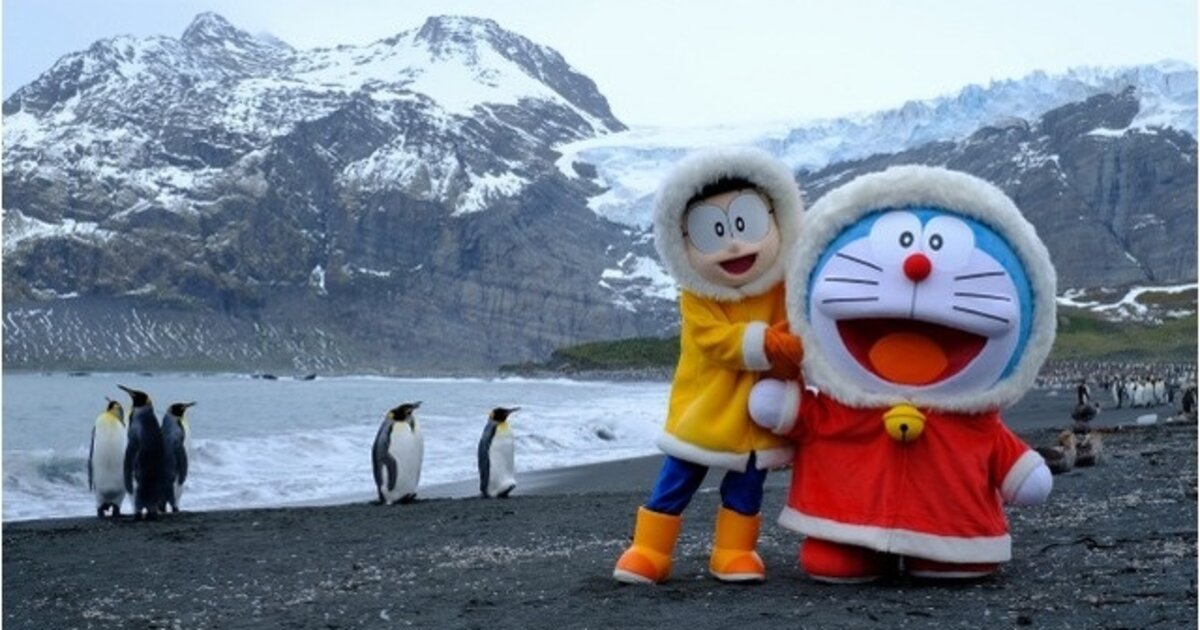 Doraemon  Nobita Reach Antarctica 14000 km from Japan  Anime News   Tokyo Otaku Mode TOM Shop Figures  Merch From Japan