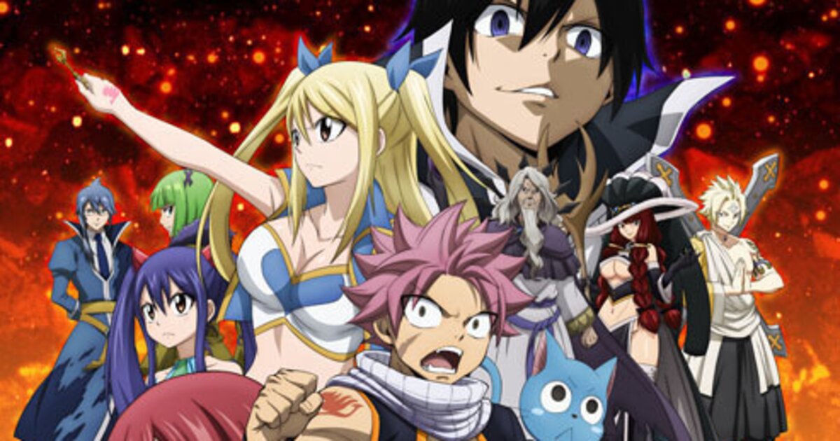 Fairy Tail Teases Series Climax With Fiery Key Visual!