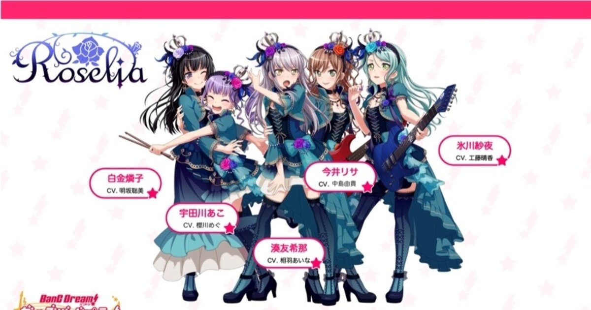 Bang Dream! Official Piano score Roselia