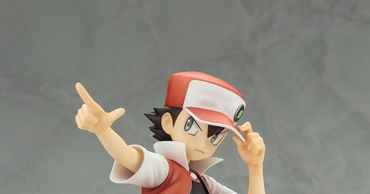 Legendary Pokémon Trainer Red Is First Up in Kotobukiya's Series of Pokémon  Figures!, Press Release News