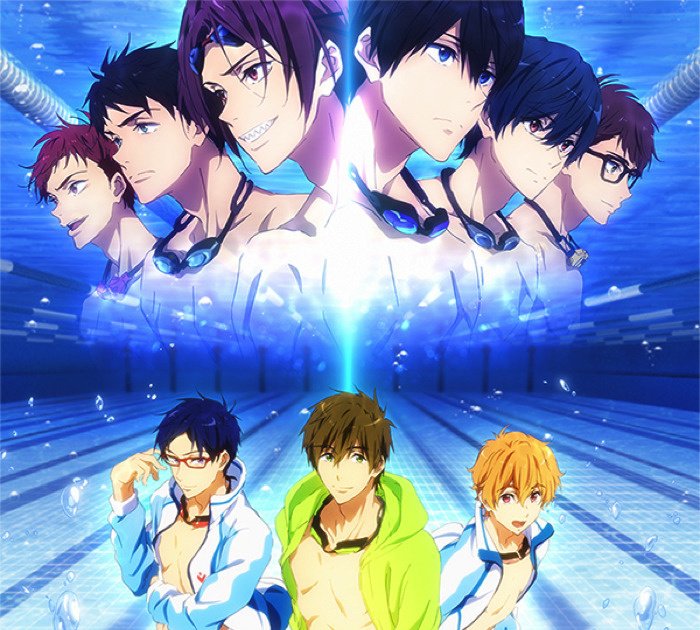 New Free! Movie Reveals Title, Trailer and Visual! Anime News