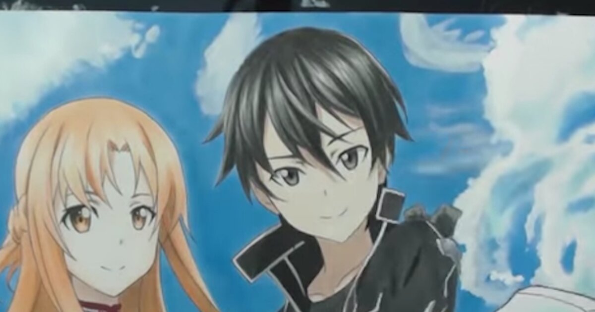 Fan art: Speed Drawing - Kirito, Special Site Videos News