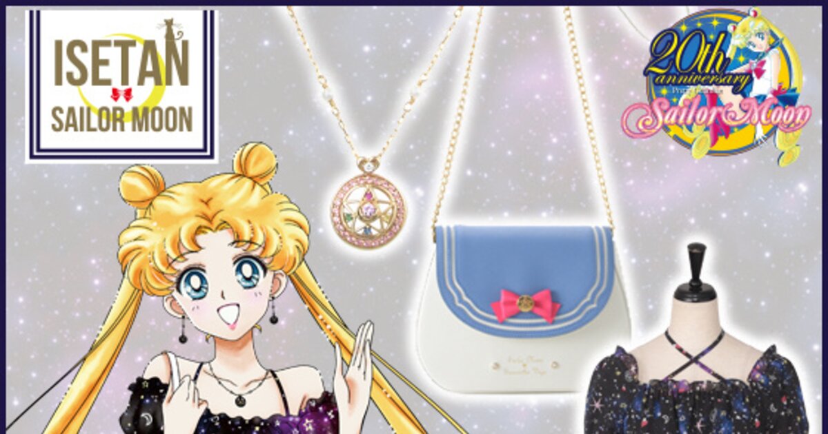116 Sailor Moon Items Featuring Collaborations with Isetan and Samantha