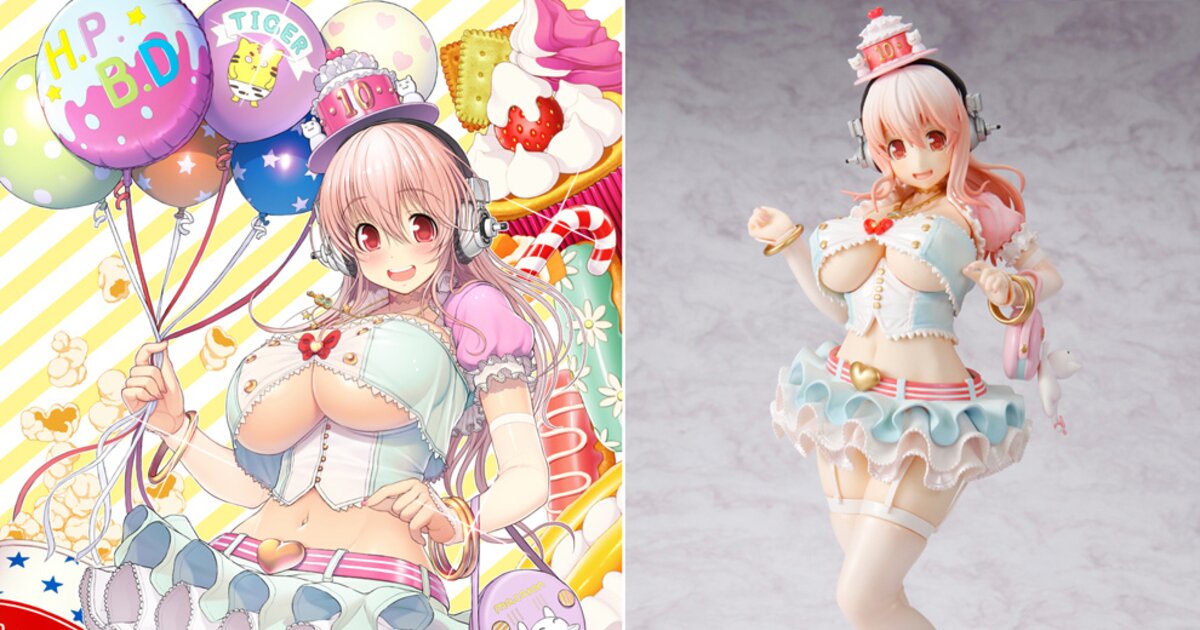 Super Sonico Celebrates 10 Years in the Business with Fan Book and