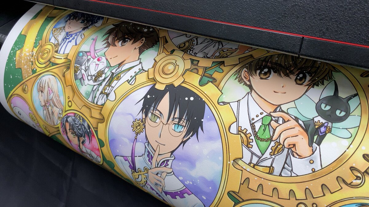 CLAMP 30th Anniversary Main Visual Reproduction Art Print