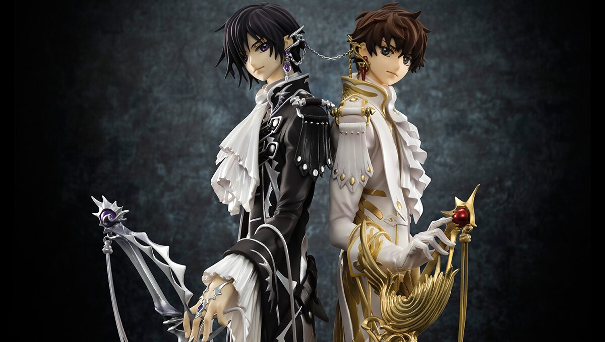 Wall Scroll - Code Geass - New Lelouch & Suzaku Anime Fabric Art