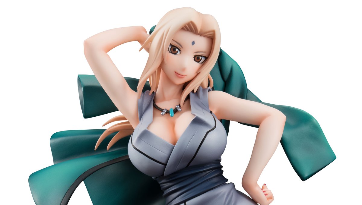 Powerful Tsunade Next for MegaHouse's Naruto Gals Figure Press Release...