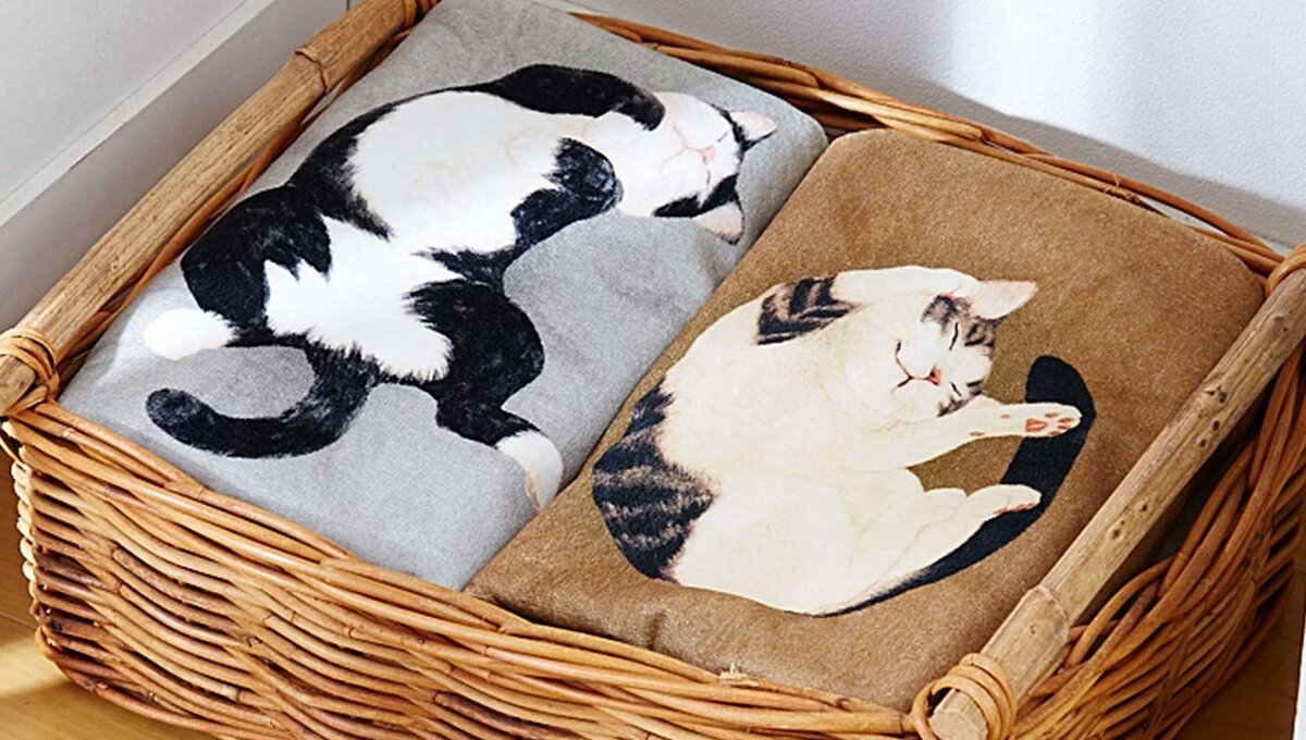 Discover the Joy of Keeping Cats with Sleeping Kitty Towels! Product