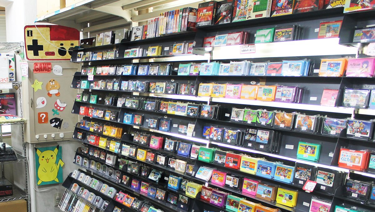 akihabara video game store