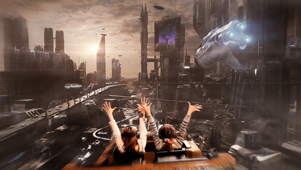 Brand New Next Generation Virtual Reality Rollercoaster VR Adventure ...