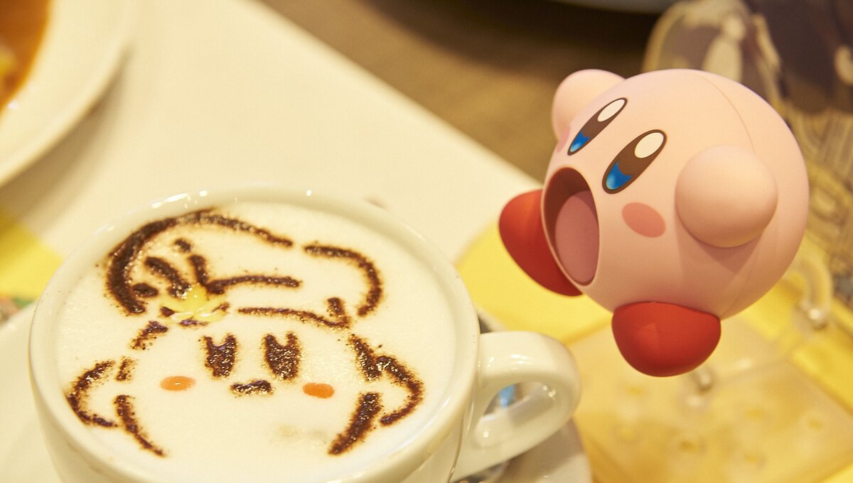 Kirby Cafe 2019 Mug cup lid Limited Kirby chef Kirby's Dream Land