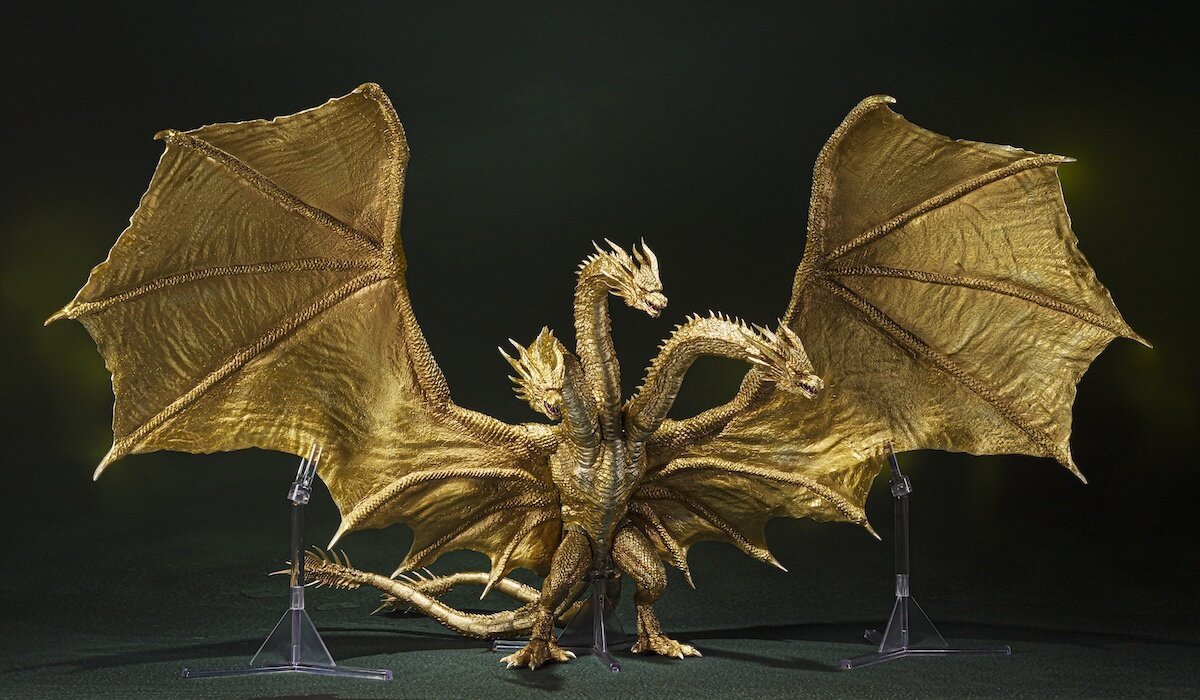 Sh monsterarts hot sale king ghidorah 2019