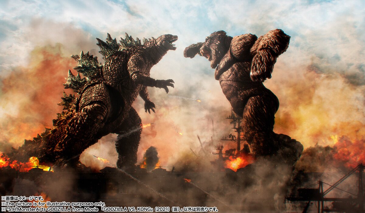 S.H.MonsterArts GODZILLA vs KONG セット - 特撮