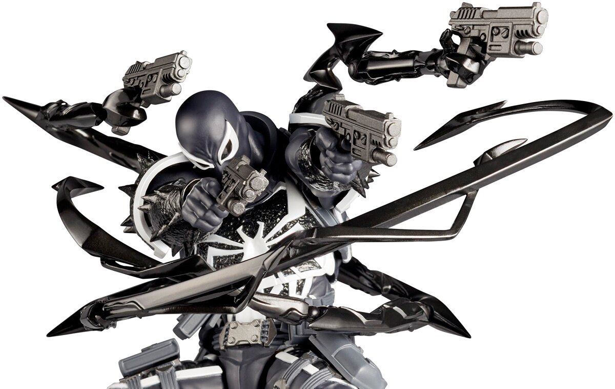 Revoltech Amazing Yamaguchi Spider-Man Agent Venom (Re-run