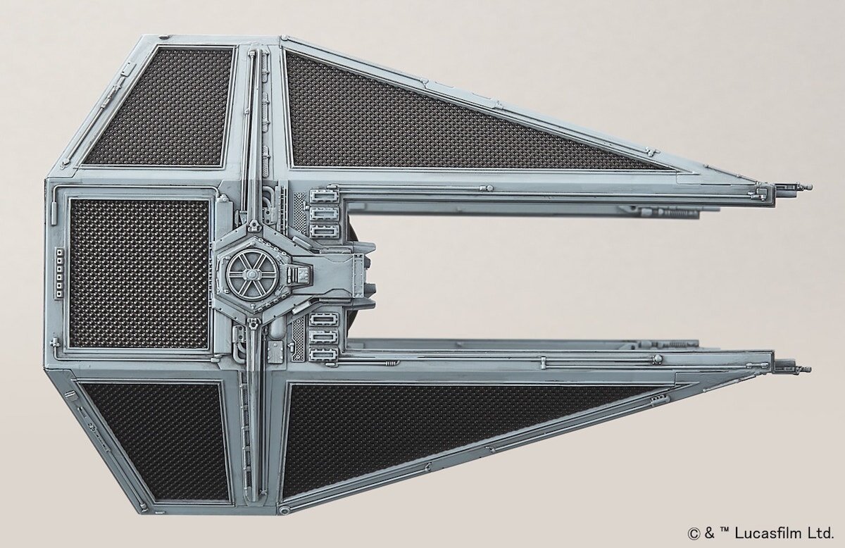 Star Wars TIE Interceptor 1/72 Scale Plastic Model Kit