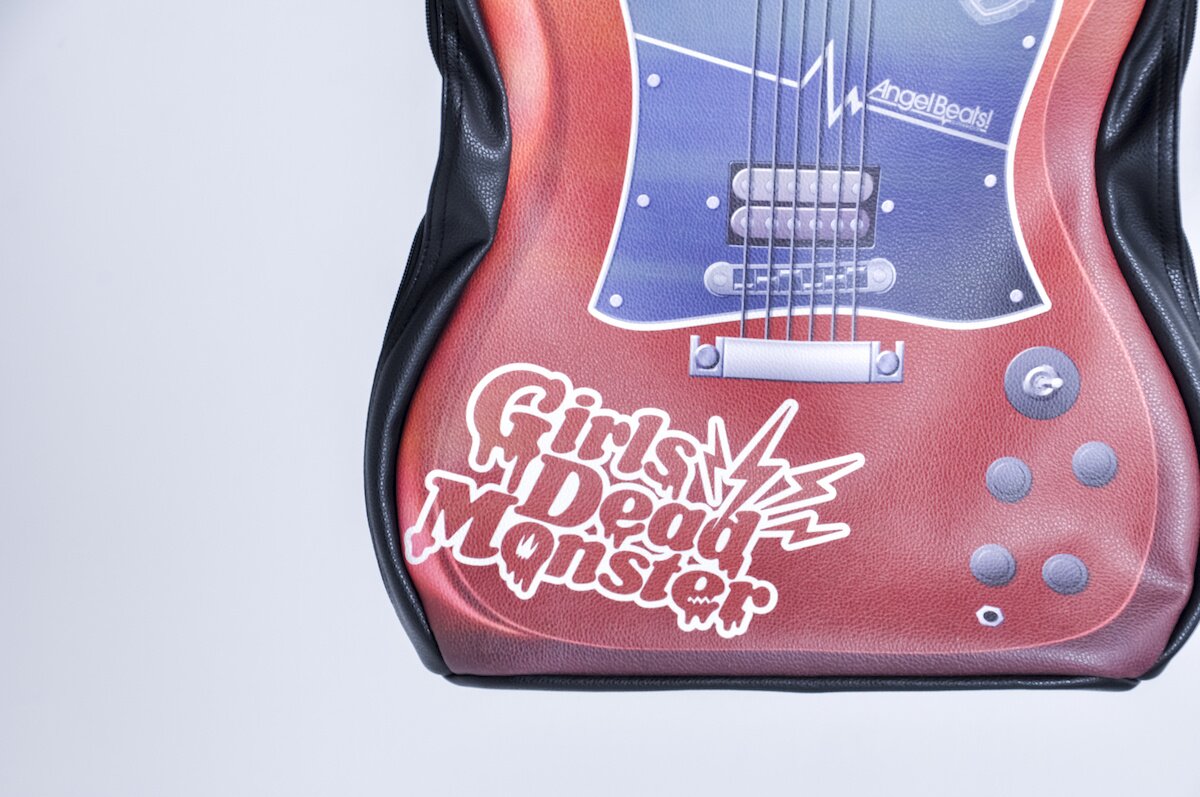 Angel Beats! 1st Beat Guitar Print Messenger Bag (Yui Model