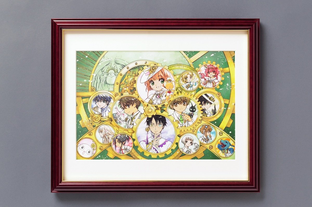 CLAMP 30th Anniversary Main Visual Reproduction Art Print (B4-Size 