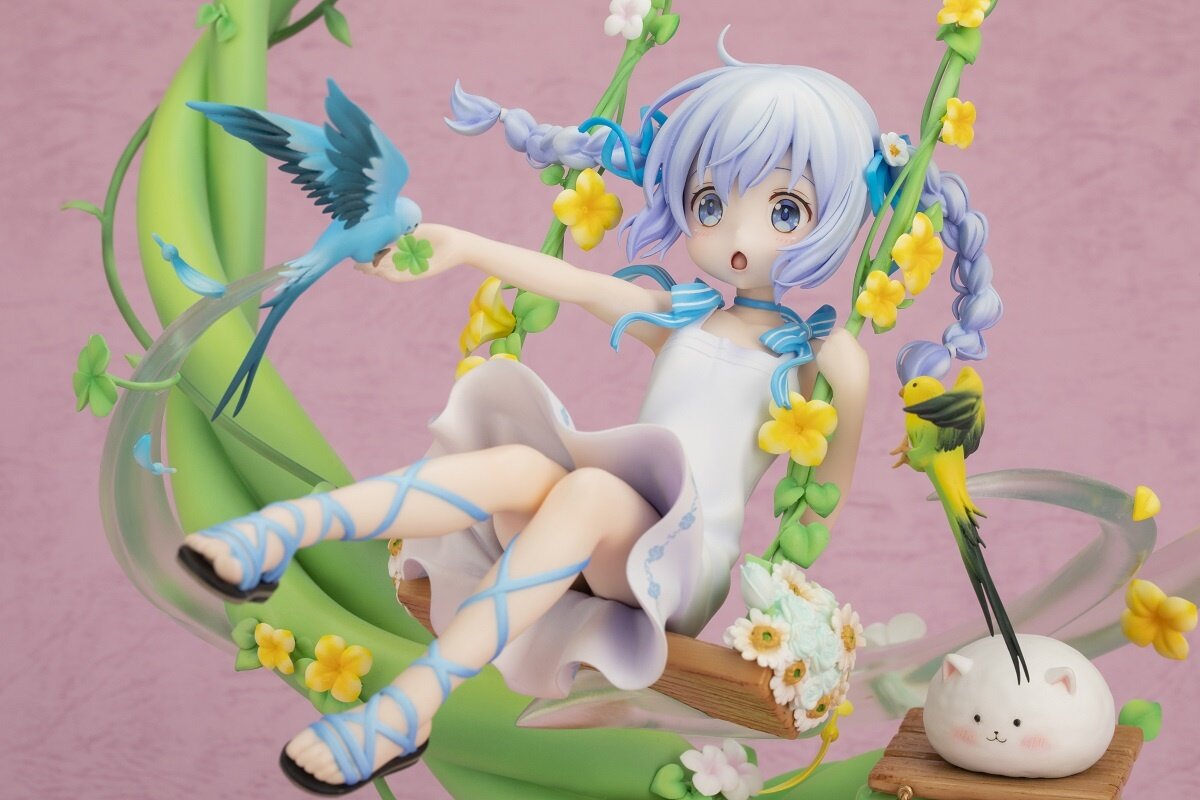 Is the Order a Rabbit?? Chino: Flower Swing 1/7 Scale Figure