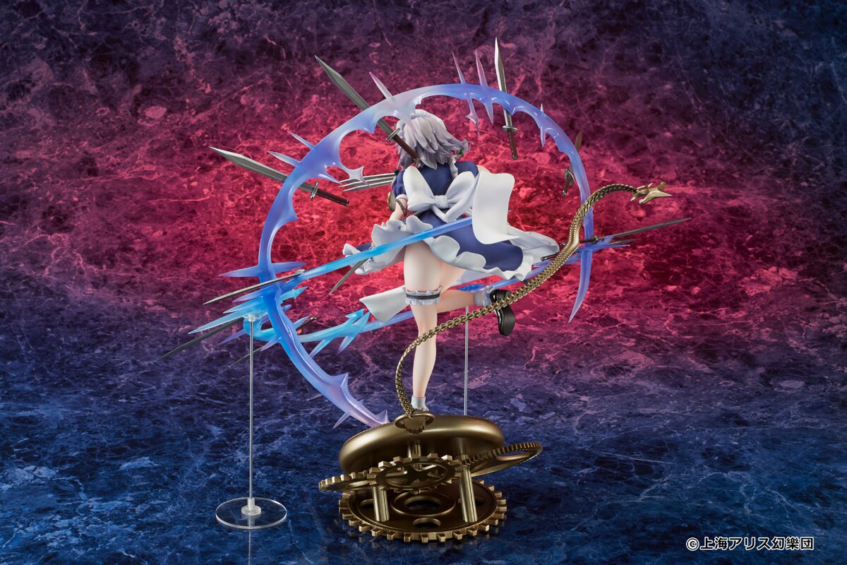 Touhou Project TEDDY Illustration Sakuya Izayoi 1/7 Scale Figure w/ Bonus  Clear File