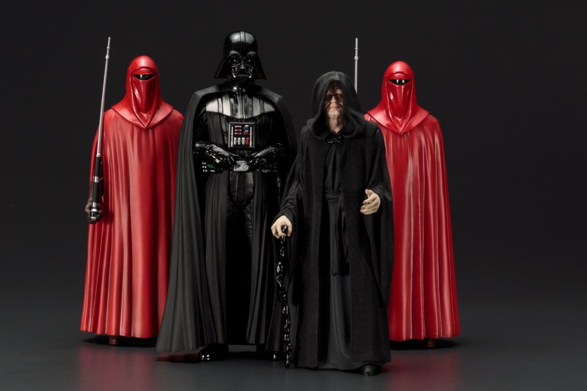 ArtFX+ Star Wars Emperor Palpatine & Royal Guard Set