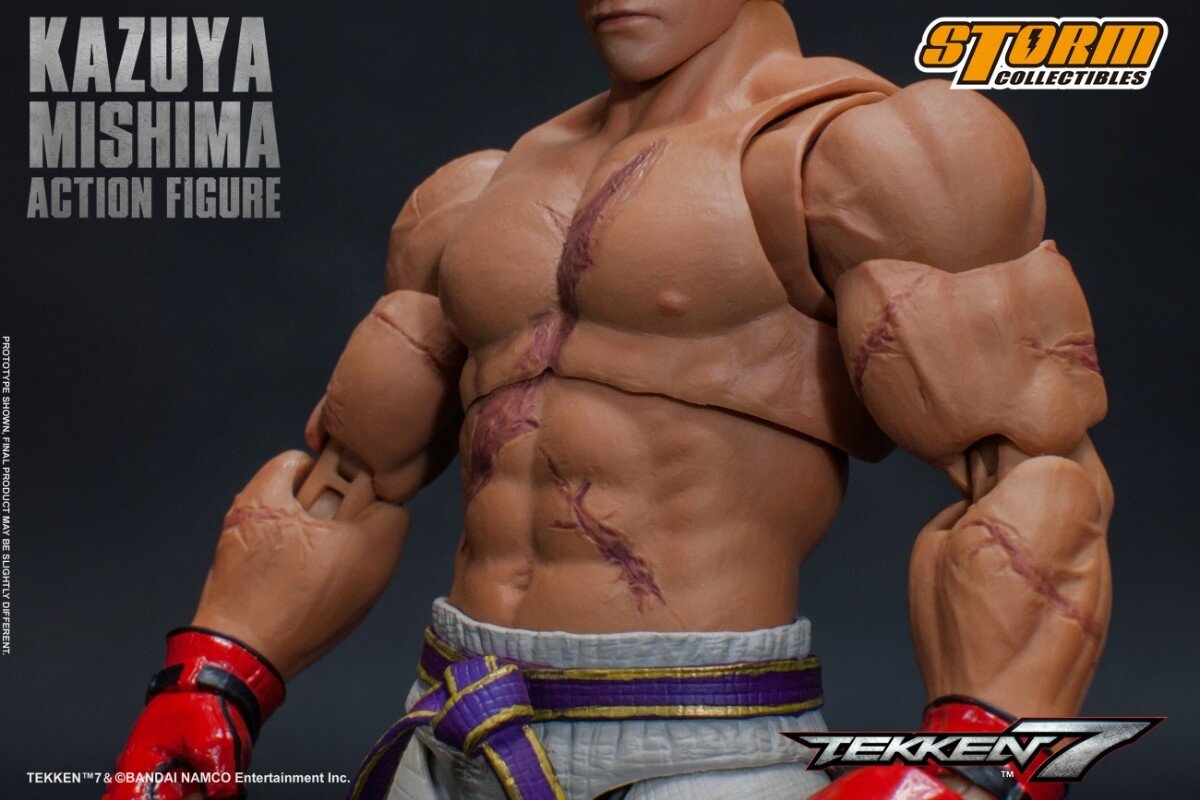 Tekken 7 Kazuya Mishima 1/12 Scale Figure