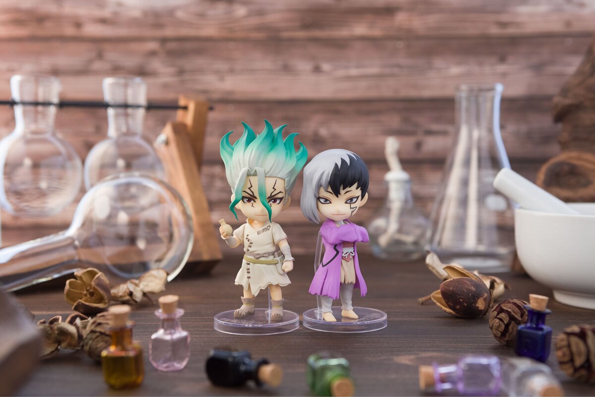 Dr.STONE　Figuarts mini　3体セット Dr.Stone Tsukasa Shishio Figuarts Mini Action Figure