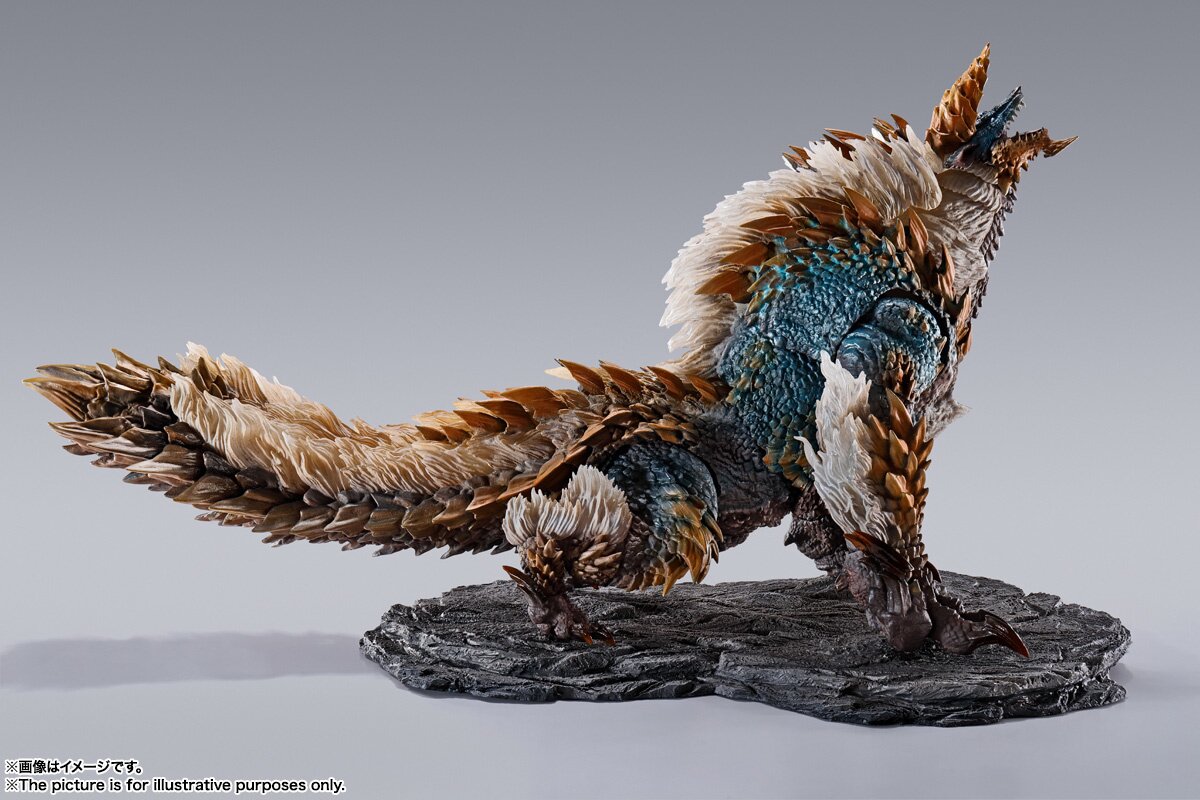 特撮 MONSTER HUNTER WORLD: ICEBORNE Bandai Japan Monster Hunter World Iceborne S.H. Monsterarts