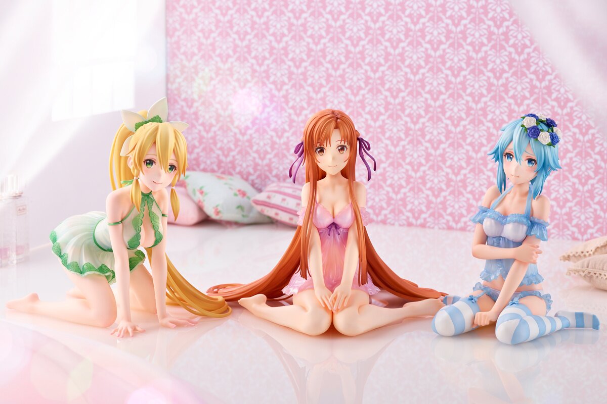 Leafa Negligee Ver. 1/4 スケールフィギュア Sword Art Online Leafa: Negligee Ver. 1/4 Scale Figure: eStream
